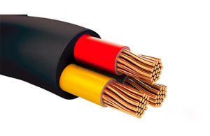 کابل افشان و مفتولی